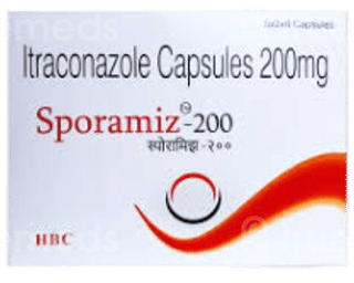Sporamiz 200 Capsule 10